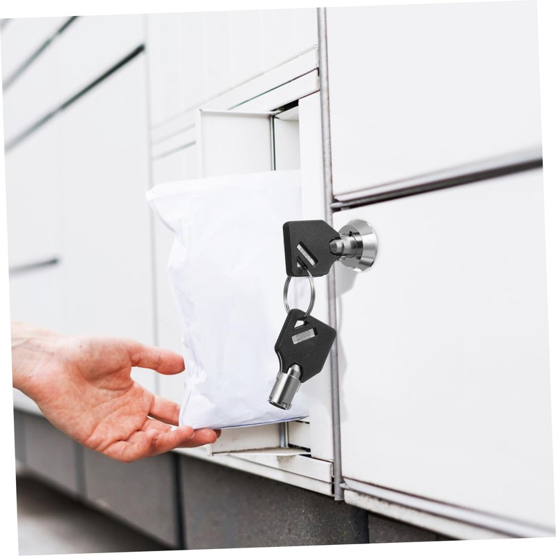 OSALADI Cabinet Lock Tubular Lock with Keys Durable Construction for