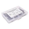 200PCS Hex Bolts Screw 304 Stainless Steel Anti Oxidation Metric