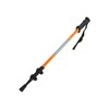 Three Sections Aluminum Alloy Alpenstock Corrosion Resistance Telescopic Trekking PoleGold