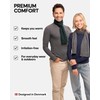 DANISH ENDURANCE Merino Wool Scarf, Premium Quality, Soft, Warm Neckwear,