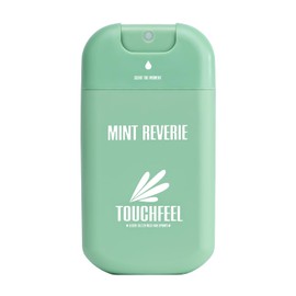 TOUCHFEEL Power Mist Hand Sanitizer Spray, Scented Hydrating Hand Sanitizers Travel Size Refillable, Pocket Portable 1-Pack (Mint Reverie) 0.93Fl Oz 460-Sprays Each