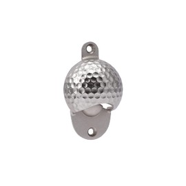 CGB Giftware | Silver Golf Ball Bottle Opener | Wall Mounted | Golfer | Man Cave Bar Accessory | Dapper Chap Range | GB05973
