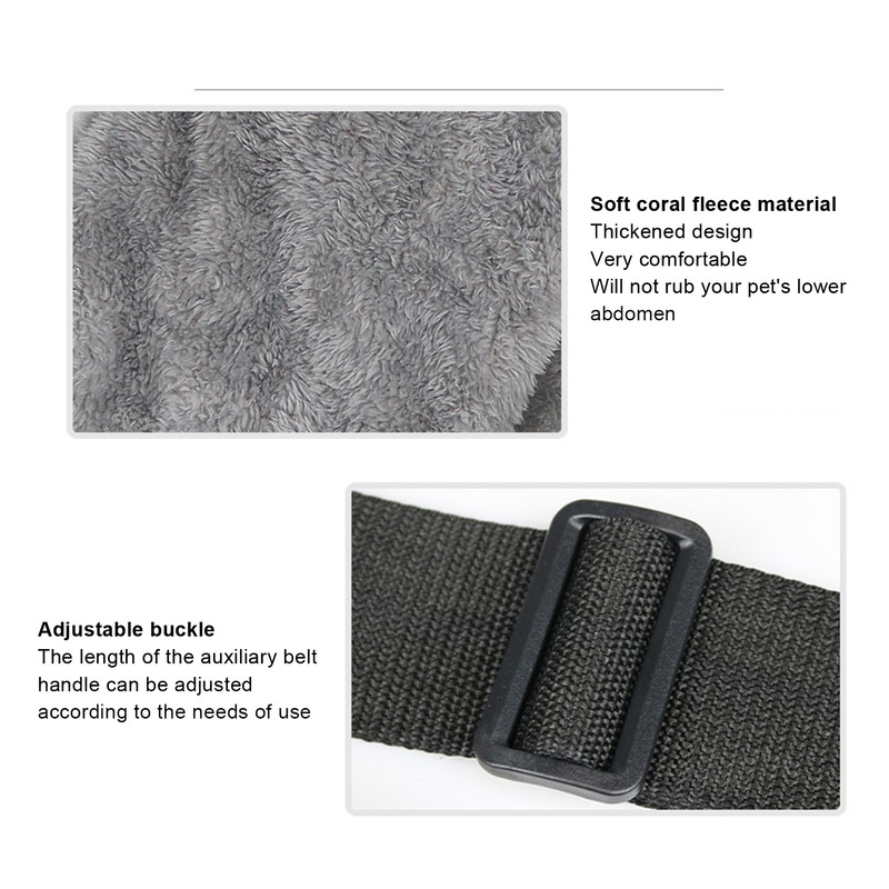 Dog Sling Soft Thickened Adjustable Auxiliary Pet Lift Support Belt