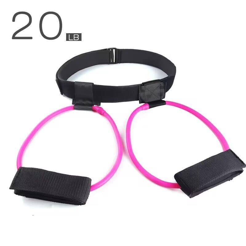 zalati Stretching Belt with Resistance Rope Workout Bands for Legs