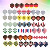 Garneck 60pcs Standard Shape Flights Set - Flights for Darts