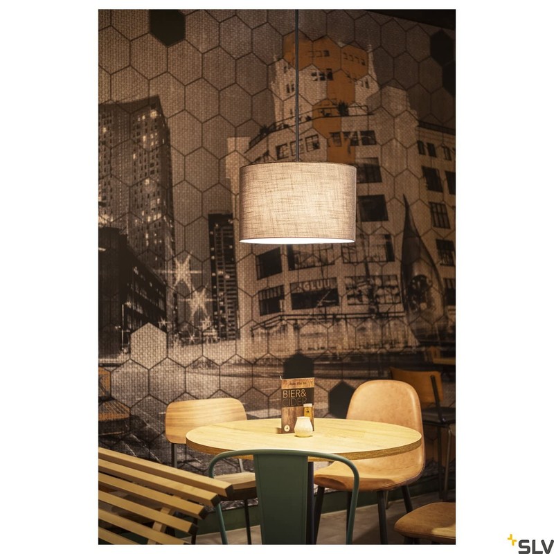 SLV Fitu Electric Component Ceiling Rose Black Steel