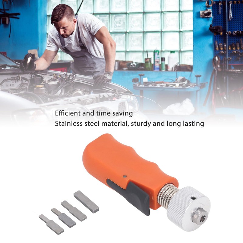 Civil Plug Spinner Stainless Steel Portable Locksmith Tool Quick Cylinder