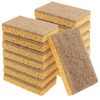 PINGEUI 16 Pack Biodegradable Kitchen Sponges Eco-Friendly, Compostable, Natural Cellulose