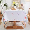 Romcade Easter Tablecloth 4.92 * 5.90ft Rectangular Table Cloth Cute