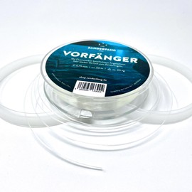 Zanderfang - Fluorocarbon leader fishing line for pike and zander - leader line leader - 0.75 mm - 50 m, predator fishing