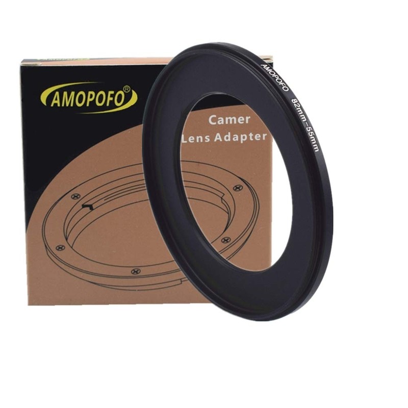 82 mm to 55 mm Camera Reducing Filter Adapter, 82