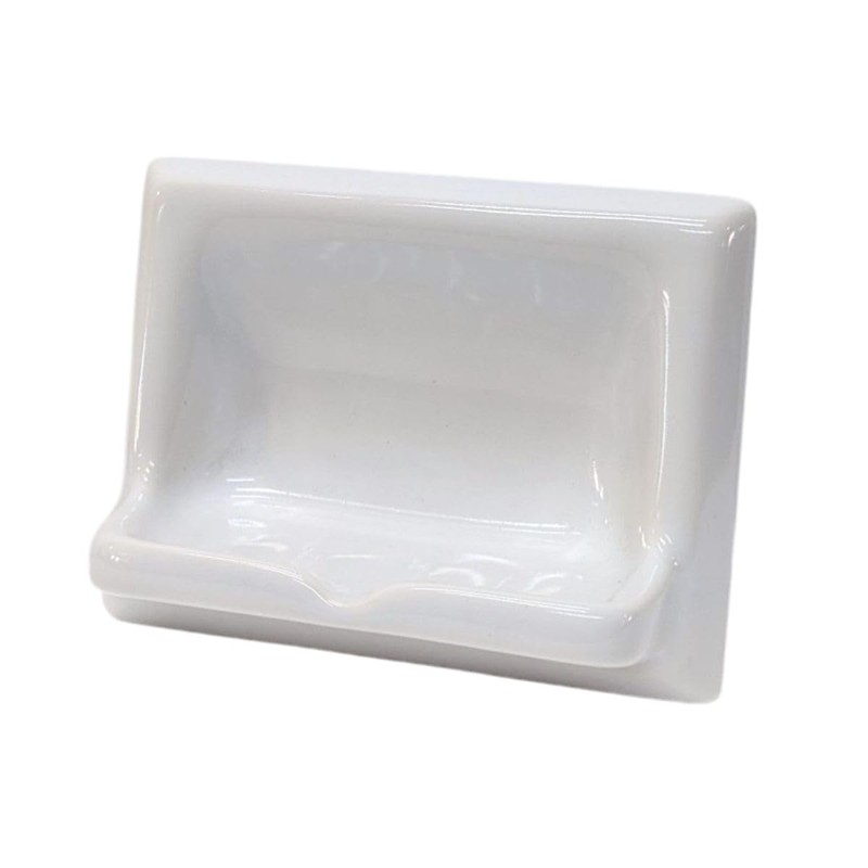 Ceramic Soap Dish Thin Set Installation Bar Holder Shower Wall