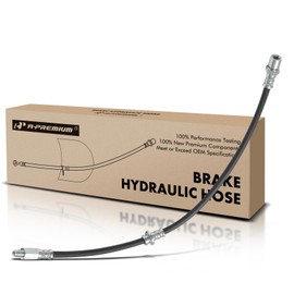 A-Premium Rear Driver or Passenger Brake Hydraulic Hose Compatible with Subaru 2003-2008 Forester 2.5L, with Rear Drum Brakes