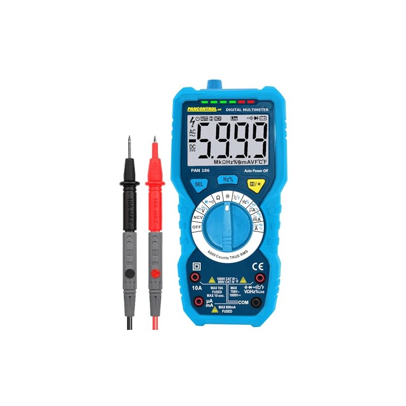 panc EUROCONTROL Digital Multimeter, Pan, 186