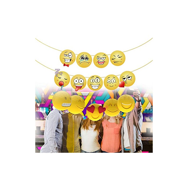 Smile Banner, Sad Banner,Angry Smile Banner for Party,Decorations,Happy,Angry,Kids,Home,Classroom,Bedroom