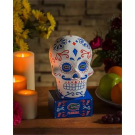 Evergreen Florida Gators Sugar Skull Statue Dia De Los Muertos Day of the Dead