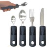 Large Wide Handled Easy Grip Cutlery Set