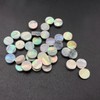 100Pcs Fretboard Dots Natural Abalone Shell Bright Color Round Guitar