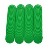 Smartdealspro Set of 100 25MM/1 Inch Opaque Plastic Learning Counting