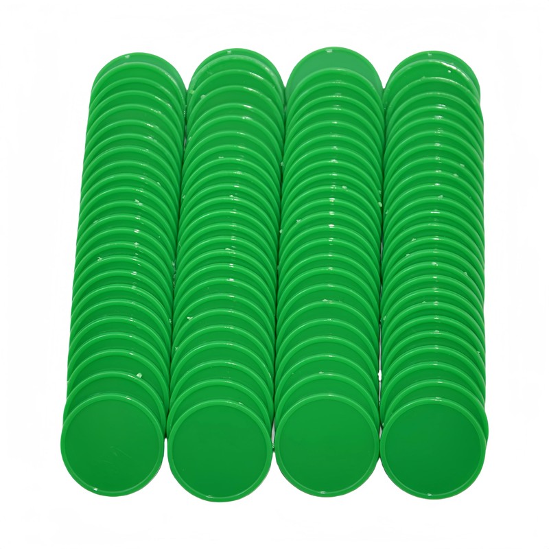 Smartdealspro Set of 100 25MM/1 Inch Opaque Plastic Learning Counting