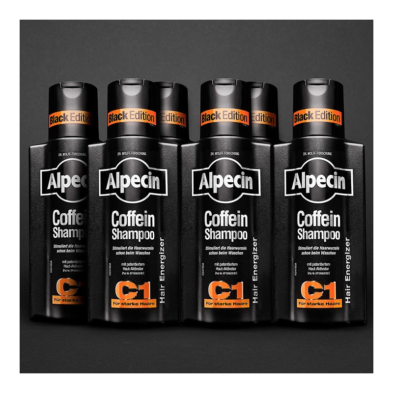 Alpecin Caffeine Shampoo C1 Black Edition 250ml - Alpecin Caffeine
