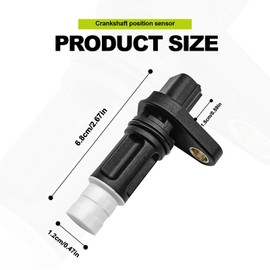 Dunviku Engine Crankshaft Position Sensor Compatible with 2008-2019 Accord CR-V Ridgeline Odyssey Pilot TSX RLX ZDX MDX Replaces 5S11462 PC813 37500R40A01 S10297