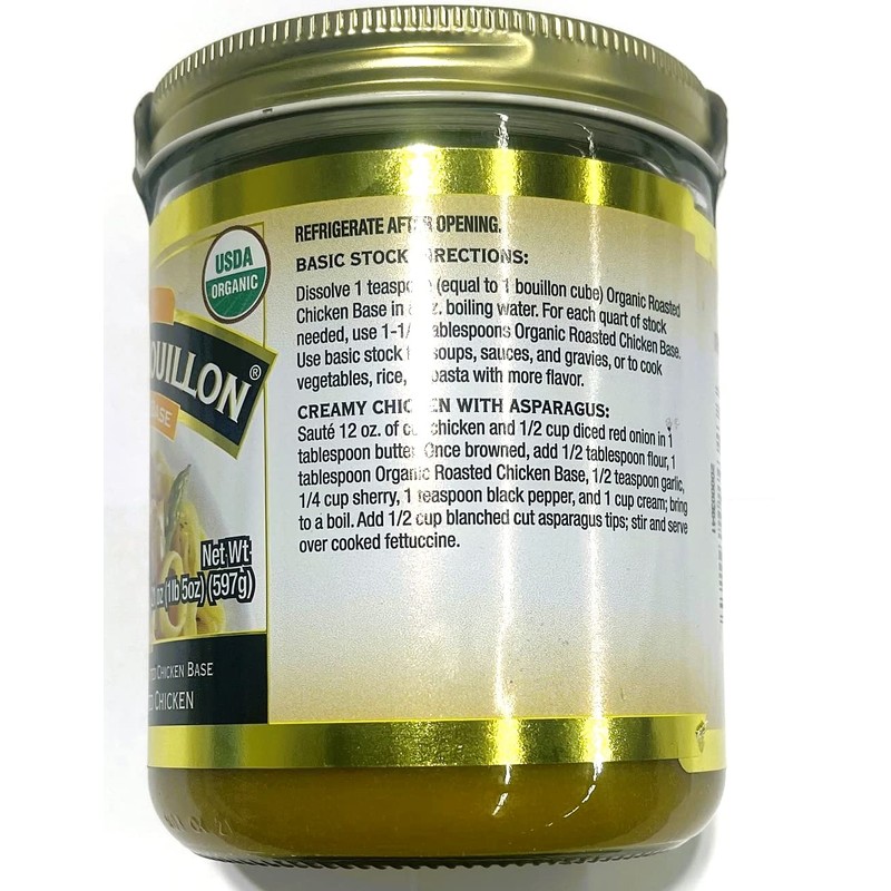 Better Than Bouillon Organic Roasted Chicken Base, Made with Seasoned