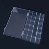 Multipurpose storage case for nail art with 21 compartments, stone beads, etc. (WADCB2E) / 네일아트 21칸 파츠 스톤 비즈 등 다용도 보관 케이스 (WADCB2E)