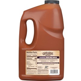 Cattlemen's Original Base BBQ Sauce, 1 gal - One Gallon Container Customizable Barbecue Sauce Base for Chefs, Ideal for Ribs, Briskets, Sauces for Salads, Seafood and More
