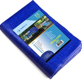 20X30 Waterproof Multi-Purpose Poly Tarp – Blue Tarpaulin Protector for Cars, Boats, Construction Contractors, Campers, and Emergency Shelter. Rot, Rust and UV Resistant Protection Sheet