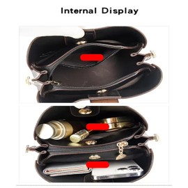 Generic Bucket bags for women (Bucket Button Belt Bag, Beige)