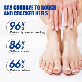 60% Urea Cream - Cracked Heel Repair Cream For Feet and Hand - 200ML Foot Cream for Cracked Heels and Dry Skin - Callus Remover For Dry And Hard Skin,Deep Moisturizing