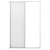 RecPro RV Pleated Folding Shower Door and Frame | Sliding,