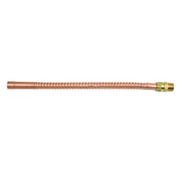 BrassCraft WB234-18N 3/4" FIP/MIP x 3/4" Nominal Male/Female Sweat x 18" Copper Water Heater Connector