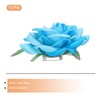 MECCANIXITY 12 Pcs Rose Flower Hair Clips 3 Inch Flower