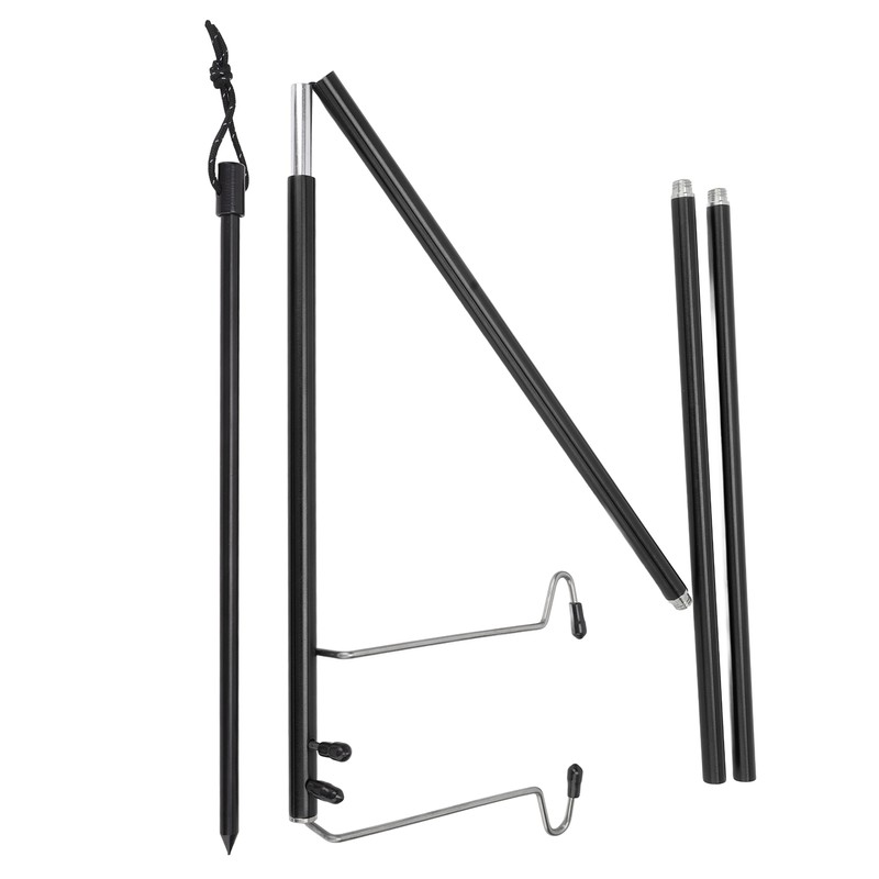 Camping Lantern Stand Portable Lightweight Outdoor Camping Aluminum Alloy Lamp