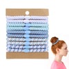 Pack of 10 Original Hair Bobbles for Girls, Soft and