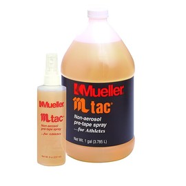 MUELLER Mueller M Tac Non-Aerosol Pre Taping Spray, Fine Mist, Fast Drying, 8 oz Pump Spray