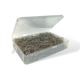 500g Ultra Fine Pins 0.5mm x 35mm with Plastic Case for Textile Silk