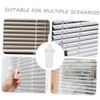 40pcs White Plastic Shutter Repair Pins Kit for Home Window