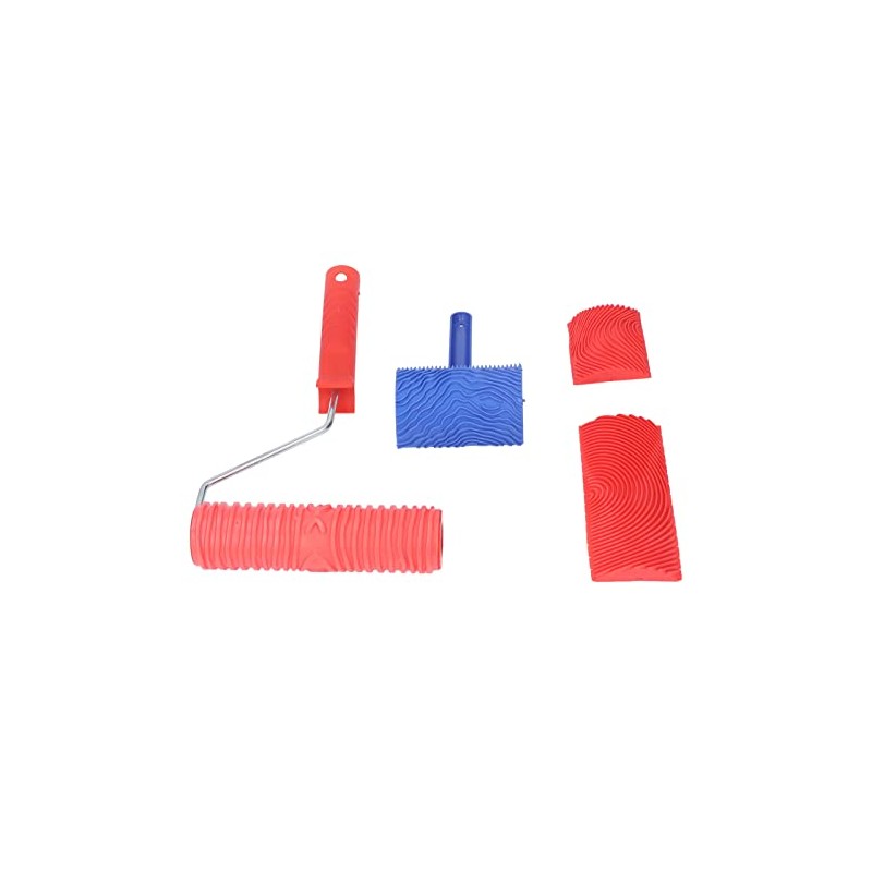 Juego de Herramientas para Pintar, Rodillo de Grano Madera ABS