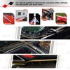 GLOSS WHITE Self-Adhesive Vinyl Pin Stripe Roll Decal Sticker Tape