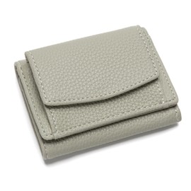 CHAOFANXI Women's Small Purse with Coin Compartment PU Leather Purse Women's Mini Wallet with Multiple Card Slots for Women Girls, Green, Modern