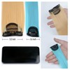 2 x Clip-In Hair Extension Highlights Streaks, Colourful Hair Highlights