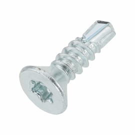 Drilling Screw with Countersunk Head Galvanised TX, DIN 7504 (3.9 x 16 mm / Pack of 100)