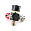 QWORK Air Compressor Pressure Regulator, 1/4 Inch EU Standard Pressure