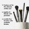 e.l.f. Smoky Eye Brush Kit, 5 Vegan Makeup Brushes, Flawlessly