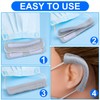 VARMDUKKE 4pcs Soft Nasal Cannula Ear Cushions, Breathable Oxygen Covers