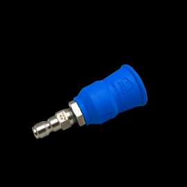 MTM Acqualine Blue Pressure Washer Nozzle - SS 40 Degree 4.5 Nozzle & QC Plug