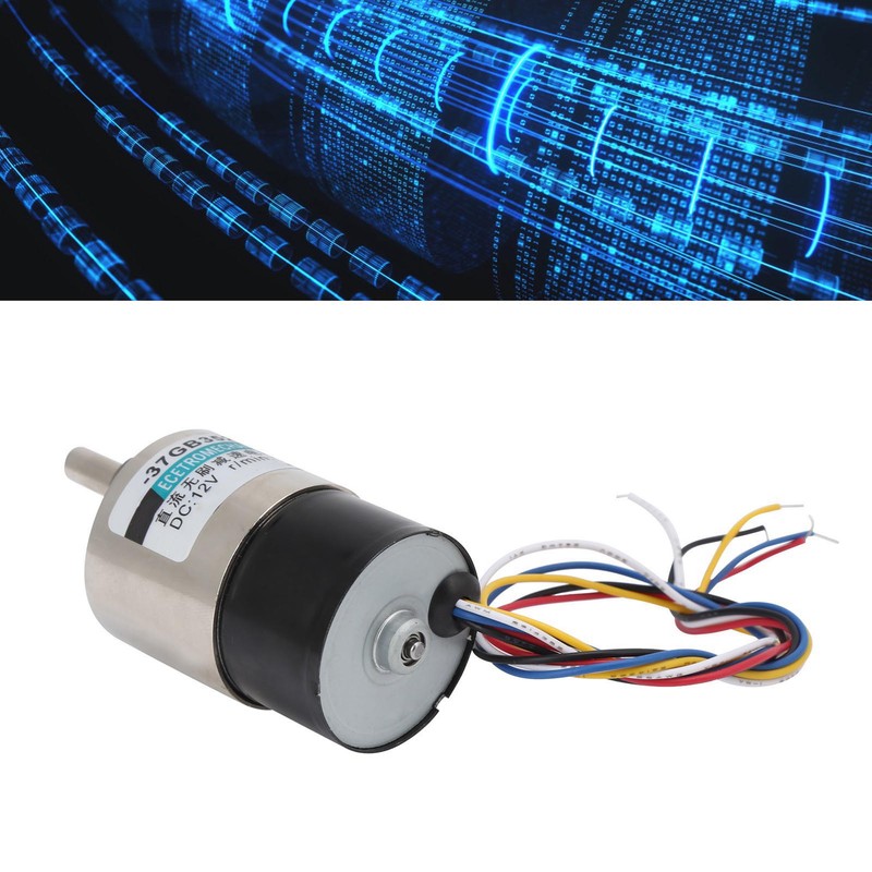 Brushless Motor Adjustable Speed CW/CCW DC12V with Bracket for Measuring